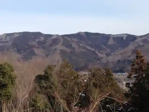 宝登山神社の景色