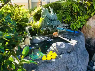 青龍寺の手水舎