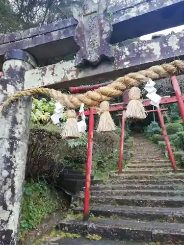 御館山稲荷神社の鳥居