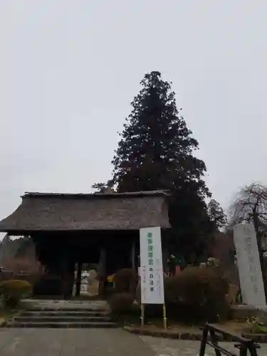 塩船観音寺の山門・神門