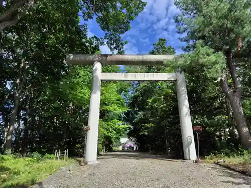 名寄神社の鳥居