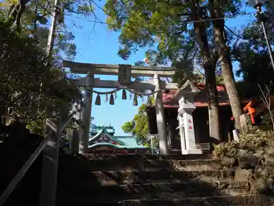 多摩川浅間神社の鳥居