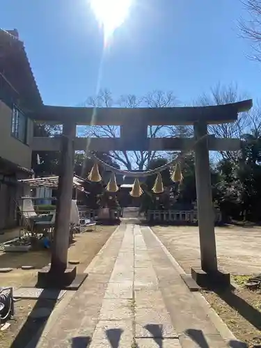 香取神社（関宿香取神社）の鳥居