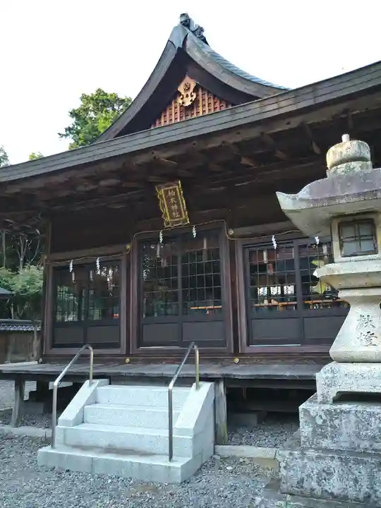柏木神社の本殿・本堂