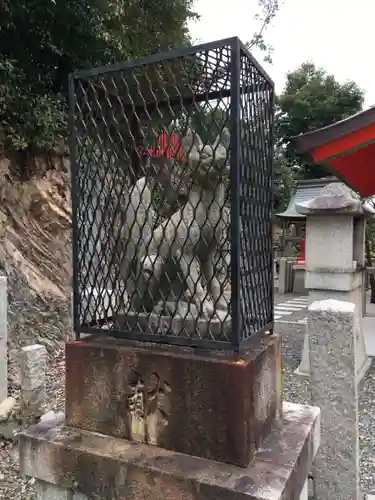 建勲神社の狛犬
