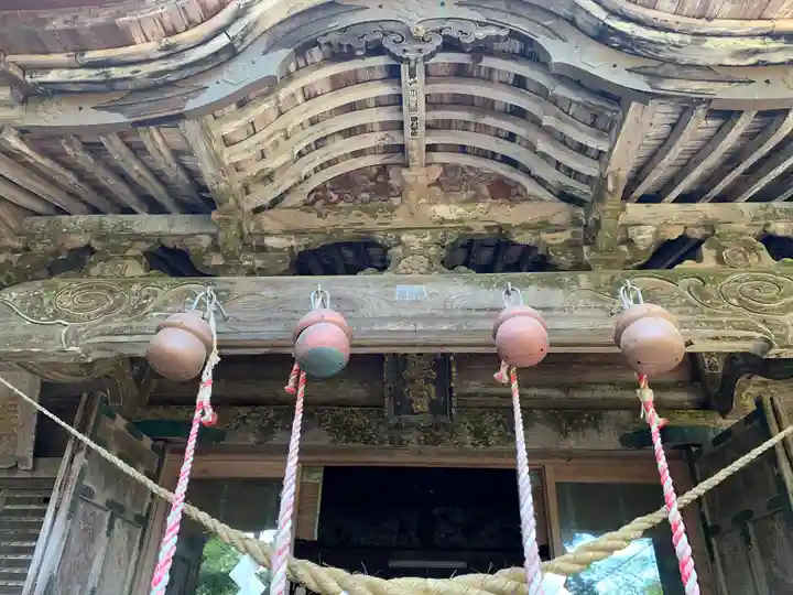 涼ケ岡八幡神社の本殿・本堂