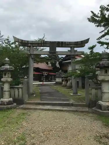 櫛代賀姫神社の鳥居