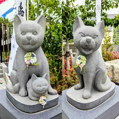 駒込妙義神社の狛犬