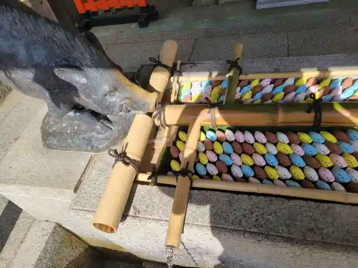 護王神社の手水舎