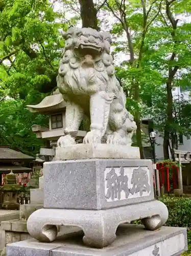 若宮八幡社の狛犬