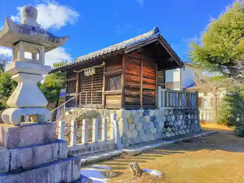 高木神社（萩原町高木）の本殿・本堂