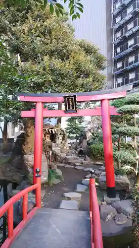 羽衣町厳島神社（関内厳島神社・横浜弁天）の鳥居