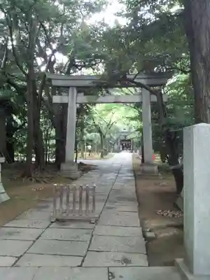赤坂氷川神社の鳥居