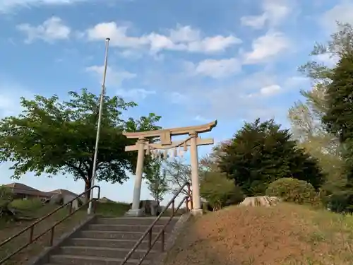 六通神社の鳥居