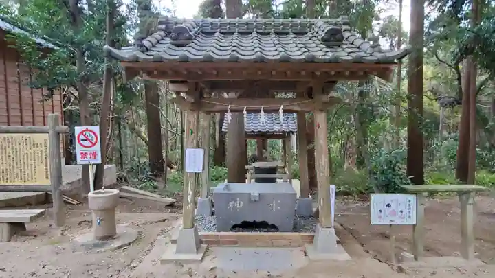 日吉神社の手水舎