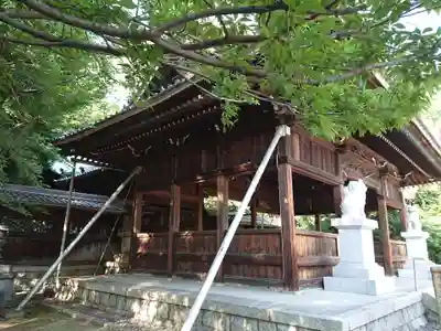 茜部神社の神楽