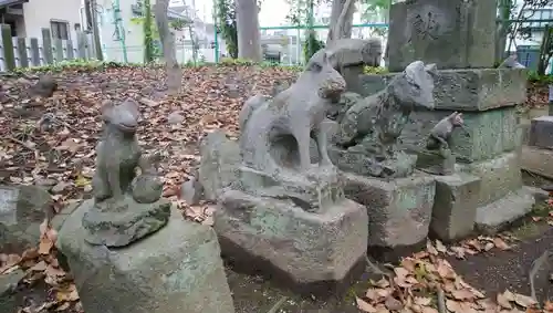 半田稲荷神社の狛犬