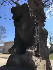 篠路神社の狛犬