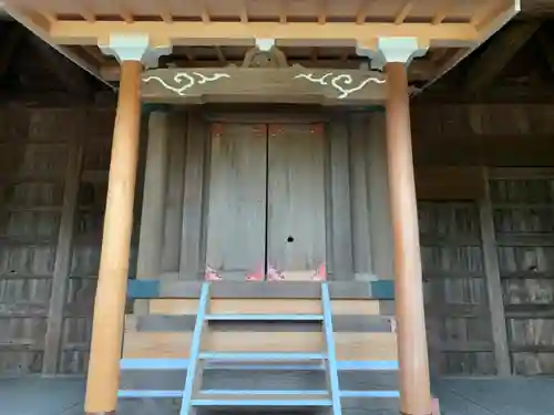 腹旅八幡神社の本殿・本堂