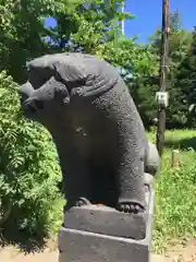 江部乙神社の狛犬