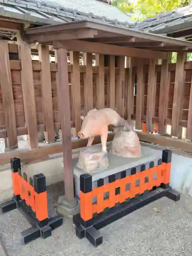 護王神社の狛犬