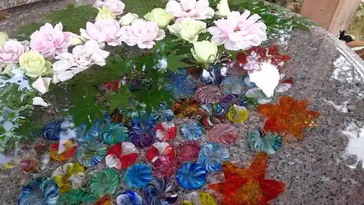 白山神社の手水舎