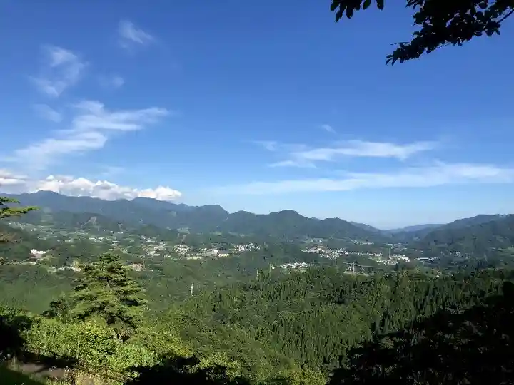 嶽宮神社の景色