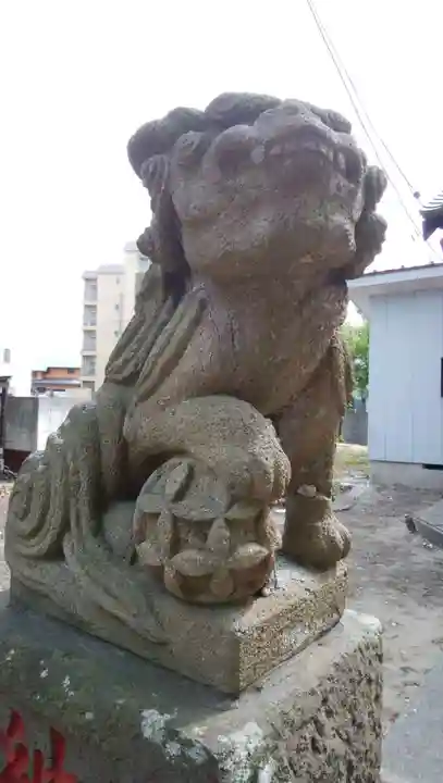 第六天神社の狛犬