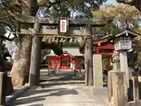 導きの神大牟田熊野神社の鳥居