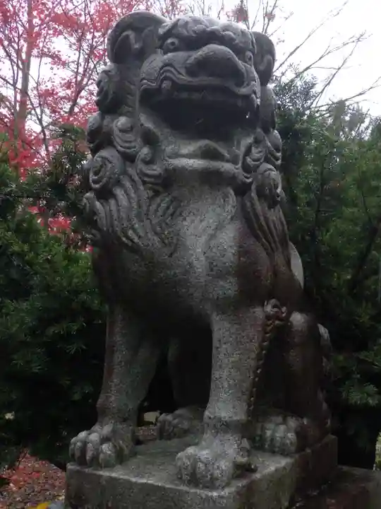 和寒神社の狛犬