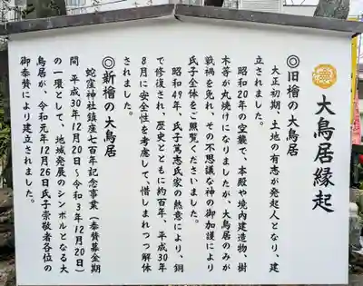 蛇窪神社の歴史