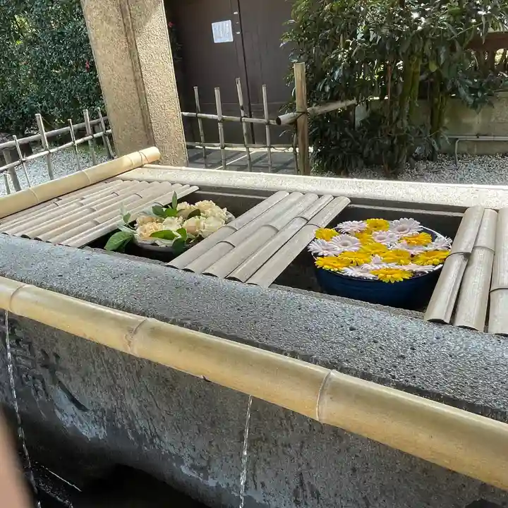 上野東照宮の手水舎