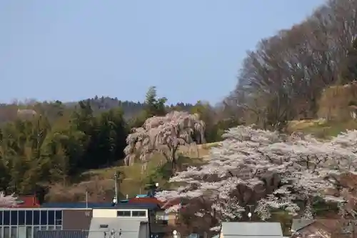 三春大神宮の景色