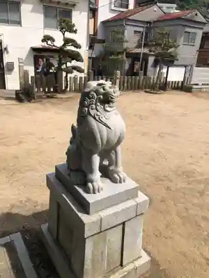 宮浦神社の狛犬