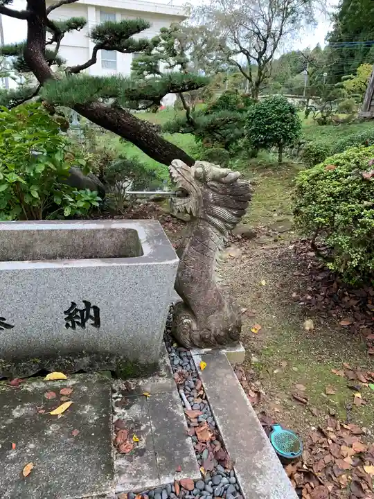 金剛寿院 (伝法寺)の手水舎