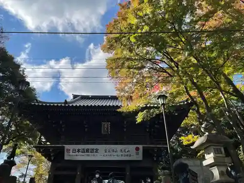 高尾山薬王院の山門・神門
