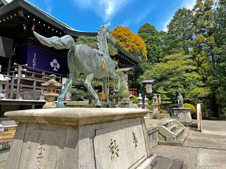 白國神社の狛犬