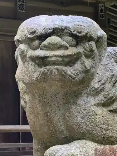 国神神社の狛犬