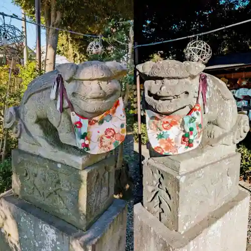 菊田神社の狛犬