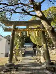 白川大歳神社の鳥居