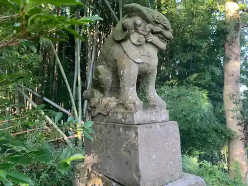 第六天神社の狛犬