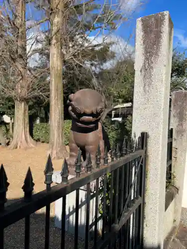 御香宮神社の狛犬