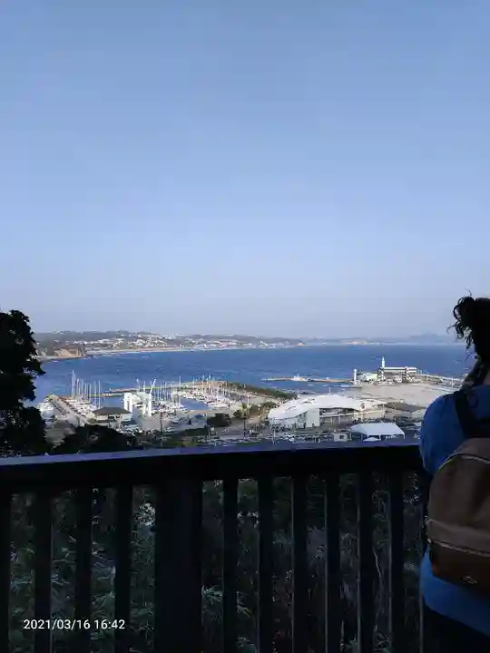 江島神社の景色