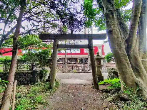 竹神社の鳥居