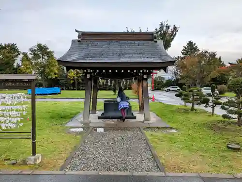 美瑛神社の手水