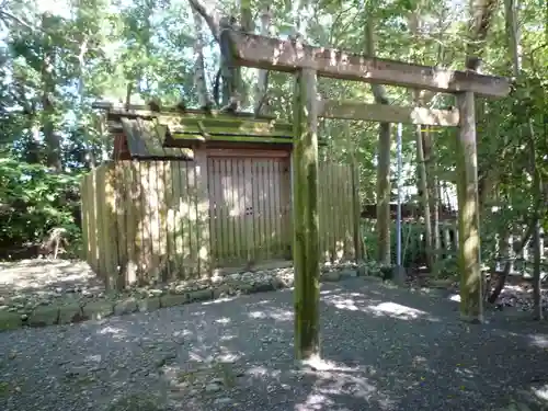 国津御祖神社（皇大神宮摂社）・葦立氐神社（皇大神宮末社）の鳥居