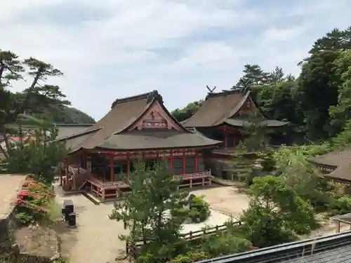 日御碕神社の景色