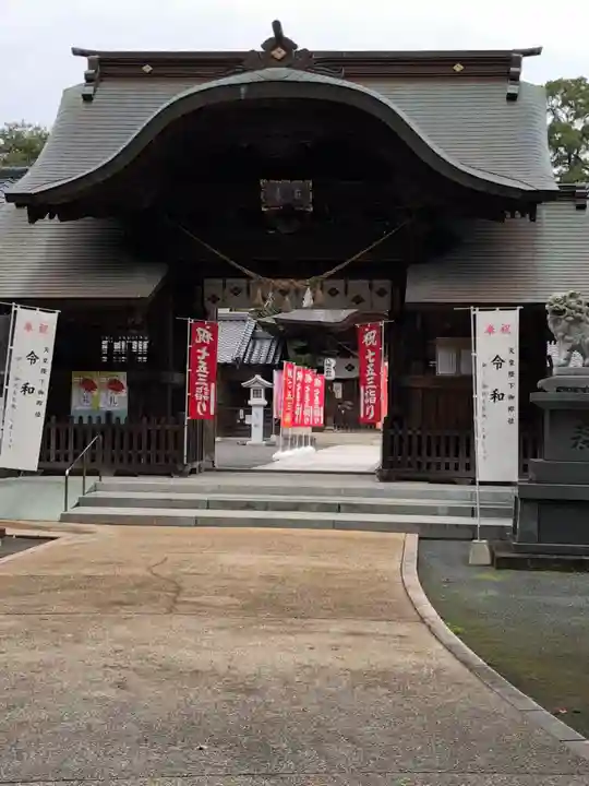 八幡古表神社の山門・神門
