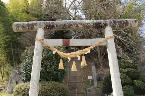 見渡神社の鳥居