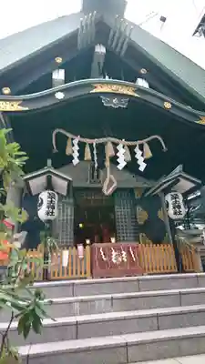 築土神社の本殿・本堂